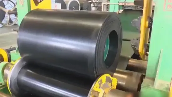 Nastro trasportatore in gomma ignifugo e ignifugo per acciaierie a sabbia Source Factory
