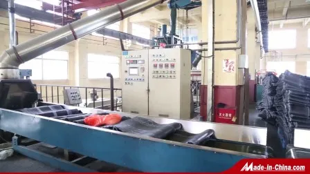 Nastro trasportatore in gomma poliestere resistente alle alte temperature, 1400 mm, 3 strati in tessuto di nylon Nn 150, per sabbia e ghiaia